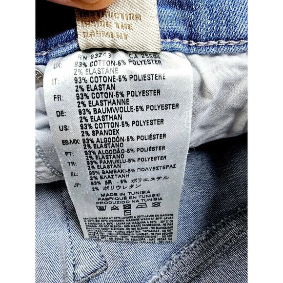 Diesel Size 26X27 Women's Skinzee Stretch Super Slim Skinny Regular Waist Jeans - Picture 6 of 13